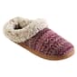Womens Dearfoams&#40;R&#41; Lara Fair Isle Clog Slippers - image 1