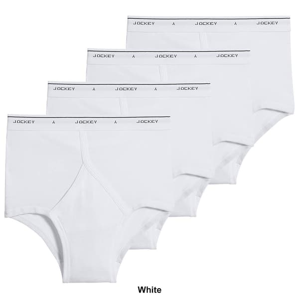 Mens Jockey&#174; 4pk. Classic Full Rise Briefs