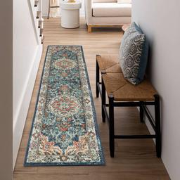 Mohawk Home Dellen Blue Runner