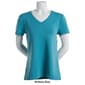 Womens Preswick & Moore&#174; Short Sleeve V-Neck Tee - image 11