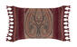 J. Queen New York Garnet Boudoir Decorative Pillow - image 1