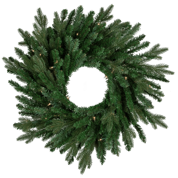 Northlight Real Touch™ Pre-Lit Grande Spruce Christmas Wreath