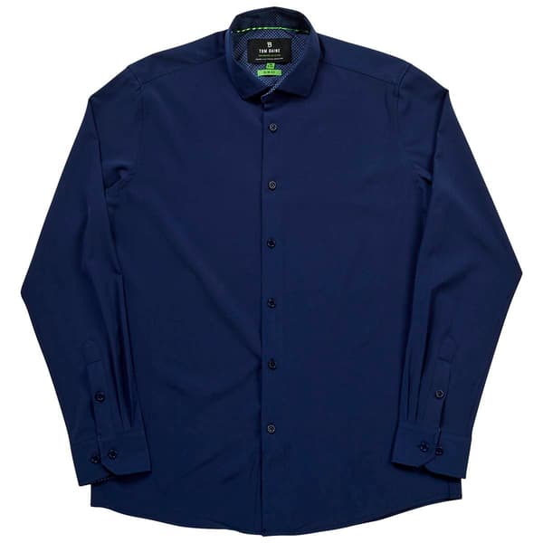Mens Tom Baine Slim Fit Solid Dress Shirt