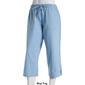 Plus Size Jordana Rose Solid Basic Split Hem Capri Pants - image 5