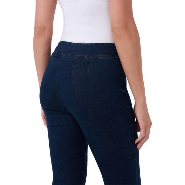 Womens Seven7 Pull On Revenge Flare Leg Jeans