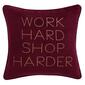 Christian Siriano NY&#40;R&#41; Crinkle Dreamy Floral Decorative Pillow - image 1