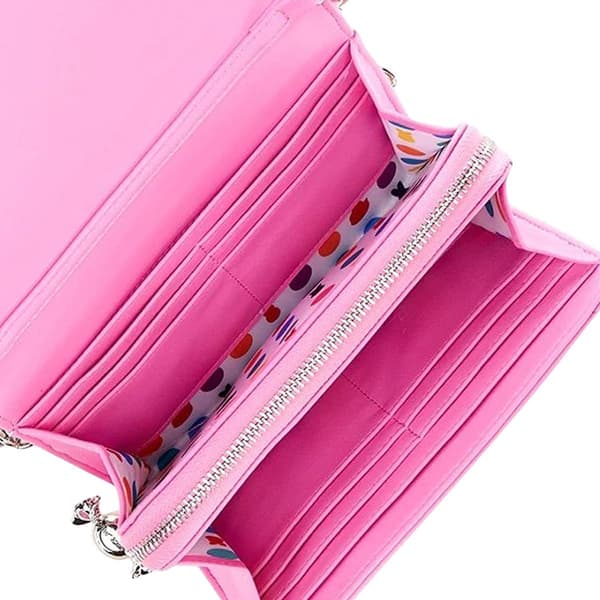 Womens Betsey Johnson Peeps Wallet On A String