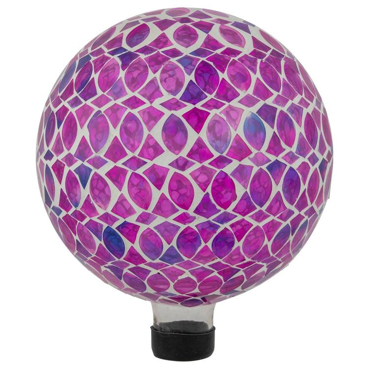 Northlight Seasonal Iridescent Mosaic Garden Gazing Ball