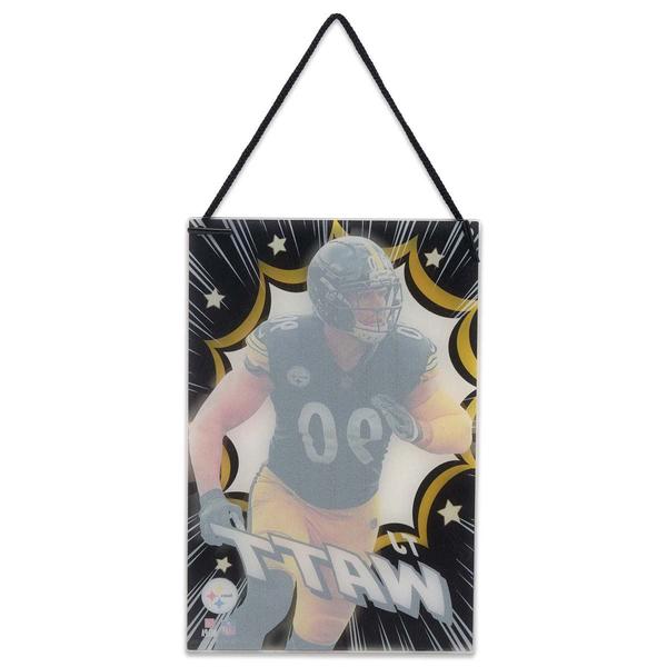 Open Road Steelers Watt Small Hanging Acrylic Wall Decor