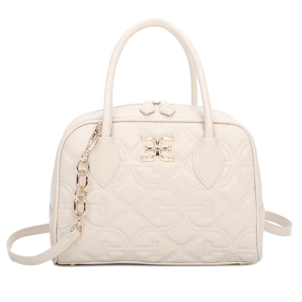 Sam Edelman Elisa Monogram Quilt Satchel
