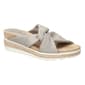 Womens Easy Street Ja Knotted Wedge Slide Sandals - image 1