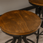 Linon Home Decor Hawkford Adjustable Height Stool - Set of 2 - image 8