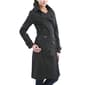 Womens BGSD Waterproof Classic Hooded Long Trench Coat - image 2
