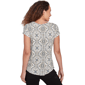 Womens Emaline Key Items Geometric Woodlands Tile Tee - image 2