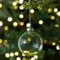 Northlight 4ct. Iridescent Green Glass Christmas Ball Ornaments - image 1