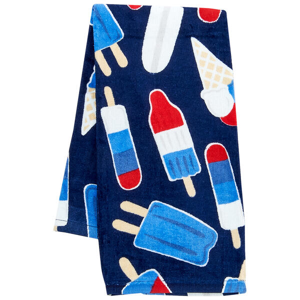 Americana Ice Cream Fiber Reactive Kitchen Towel - image 