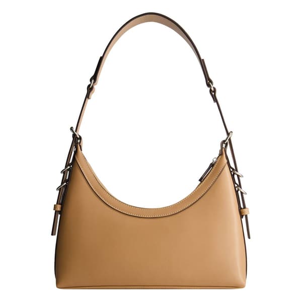 Tommy Bahama Debossed Logo Zip-Top Hobo Bag