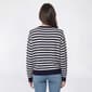 Womens Architect® Long Sleeve Stripe Crew Neck Sweater - image 2