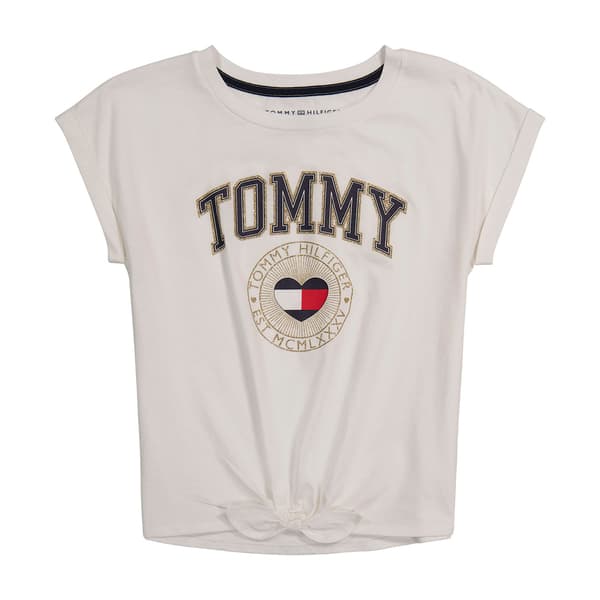 Girls &#40;7-16&#41; Tommy Hilfiger Tommy Shield Tee - image 
