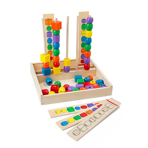 Melissa & Doug&#40;R&#41; Bead Sequencing Set - image 