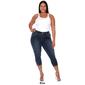 Plus Size White Mark Capri Jeans - image 10