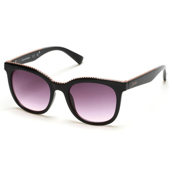Womens Skechers Geometric Injected Sunglasses - image 