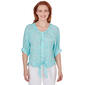 Womens Skye''s The Limit Soft Side Printed 3/4 Sleeve Top - image 1
