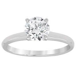 Nova Star&#40;R&#41; 1ctw Lab Grown Diamond 14KW Gold Solitaire Ring
