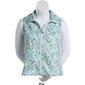 Womens Hasting & Smith Quilted Ikat Printed Vest - Coral - image 3