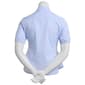 Womens Zac & Rachel 3/4 Sleeve Stripe Casual Button Down w/Flower - image 2