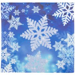 Northlight Seasonal Merry Christmas Snowflakes House Flag