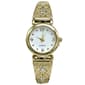Womens White Dial Filigree Heart Bracelet Quartz Watch - LWBN01BV - image 1