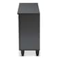 Baxton Studio Fernanda Wide Shoe Storage Cabinet - image 6
