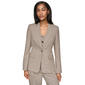 Womens DKNY Long Sleeve One Button Embellished Houndstooth Check - image 1