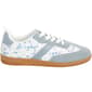 Womens Love 83 Blue Floral Fashion Sneakers - image 3