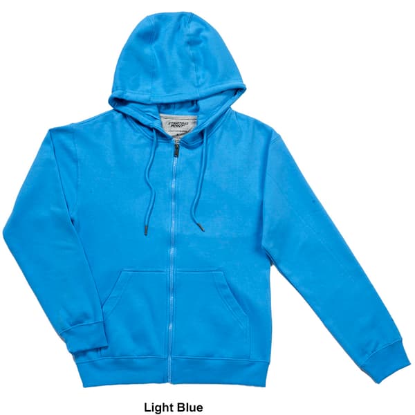 Mens Starting Point Fleece Full Zip Hoodie