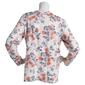 Womens Hasting & Smith Floral Drop Shoulder Tee - image 2