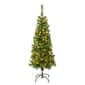 National Tree Linden Spruce Wrapped Tree w/ 150 Warm LED Lights - image 1
