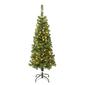 National Tree Linden Spruce Wrapped Tree w/ 150 Warm LED Lights - image 1