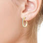 Nova Star® 1/4ctw. Lab Grown Diamond Two-Tone Hoop Earring Set - image 4