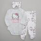 Baby Girl &#40;NB-9M&#41; Hello Kitty&#40;R&#41; 3pc. Mommy''s Bestie Bodysuit Set - image 1