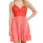 Juniors Madden Girl Crochet Bodice Tie Back Mini A-Line Dress - image 4