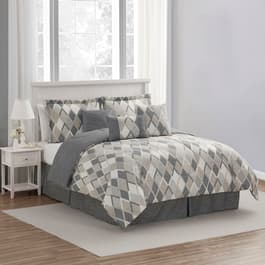 Ashley Cooper&#40;tm&#41; Geometric Diamond 7pc. Comforter Set