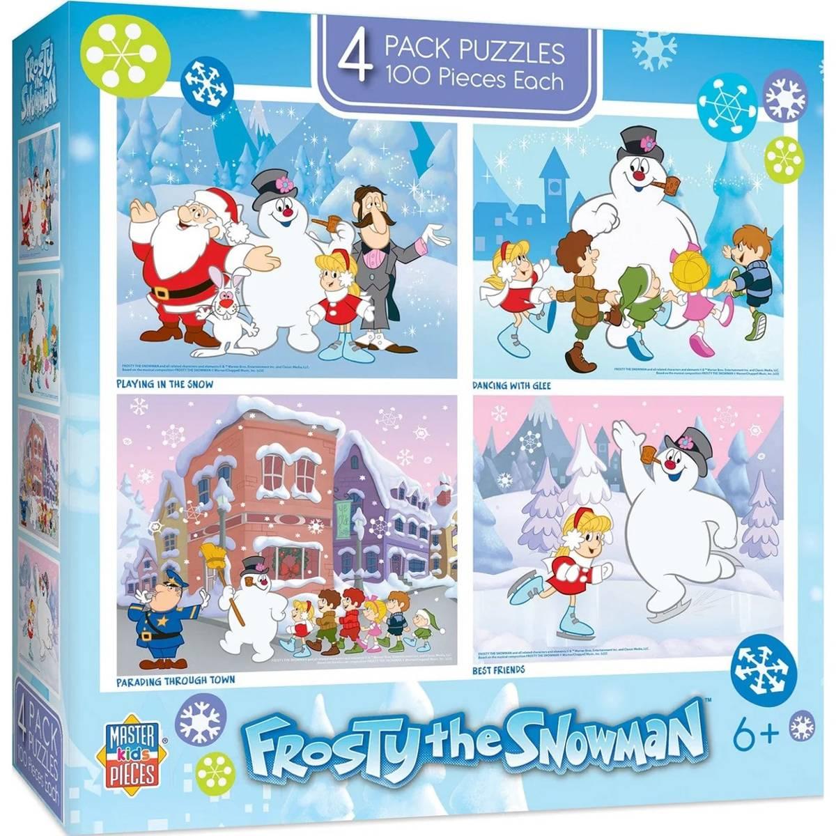 MasterPieces Frosty the Snowman 4pk. 1000pc. Puzzle
