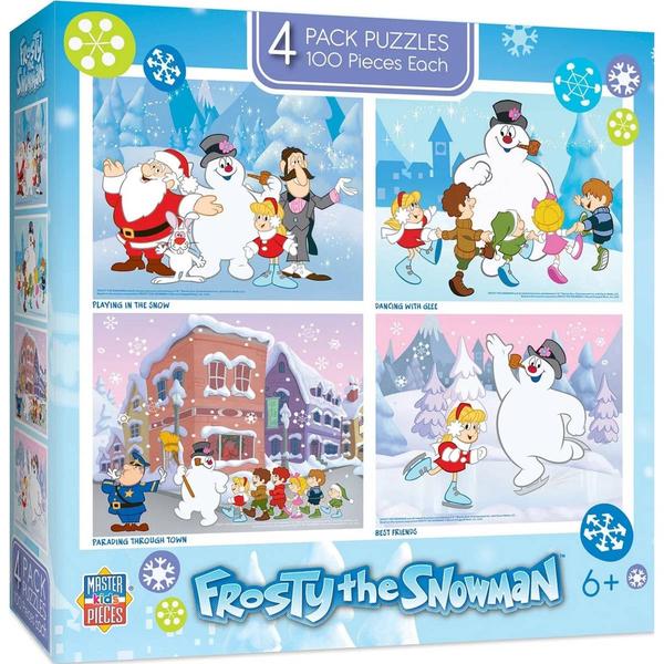 MasterPieces Frosty the Snowman 4pk. 1000pc. Puzzle - image 