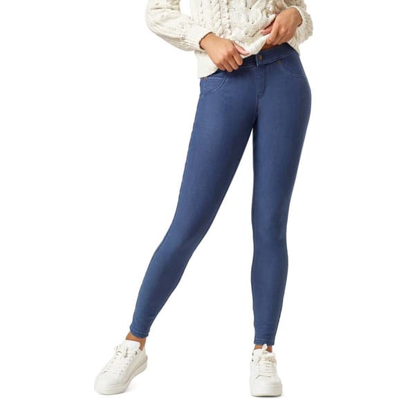 Womens HUE&#40;R&#41; Fleece Line Denim Leggings