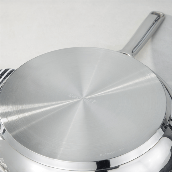 BergHOFF DiNA Helix 11in. Stainless Steel Frying Pan