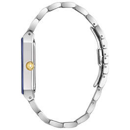 Mens Bulova Quadra Two-Tone Bracelet Watch - 98D154