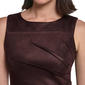 Womens Calvin Klein Sleeveless Crepe Solid Sunburst Sheath Dress - image 5