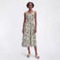 Womens Harper 241 Sleeveless Floral Smock Waist Midi Dress - image 1